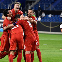 North Macedonia Won Against Germany in World Cup Qualifier